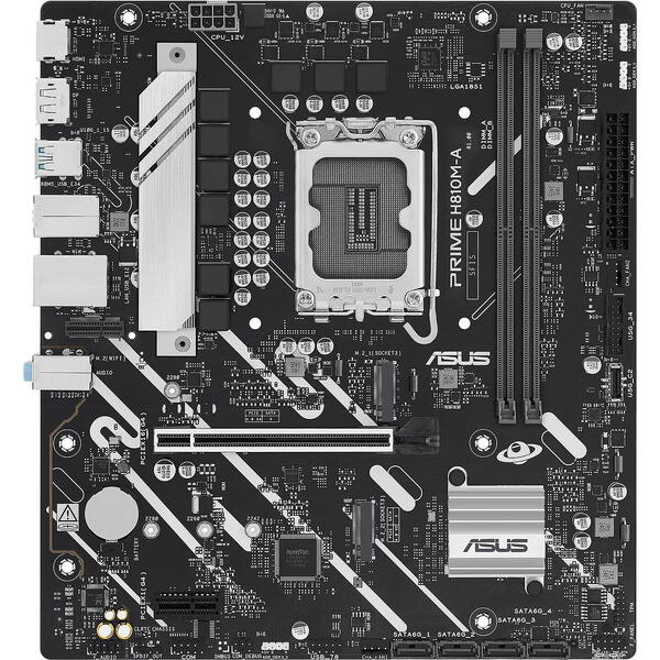Placa de baza Asus PRIME H810M-A-CSM Socket 1851