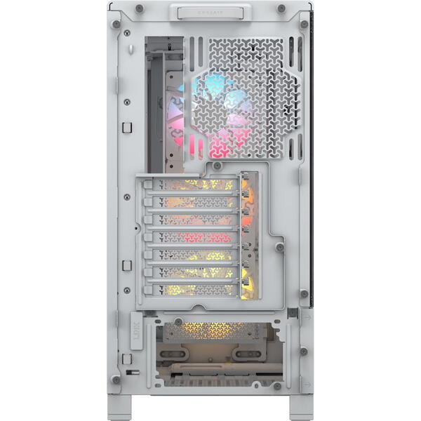 Carcasa Corsair FRAME 4000D RS ARGB, Alb