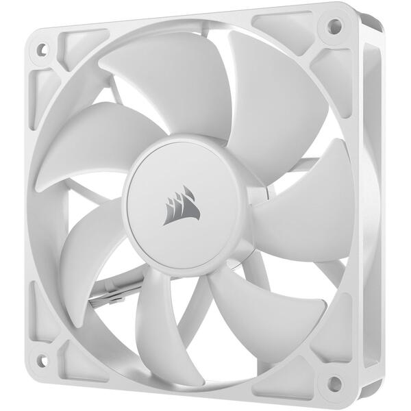 Ventilator PC Corsair RS120 120mm PWM, Alb
