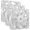Ventilator PC Corsair RS120 120mm PWM, Triple Pack, Alb
