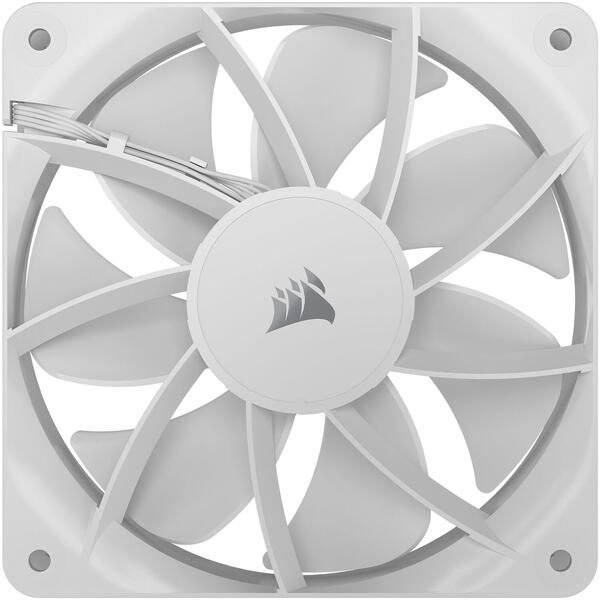 Ventilator PC Corsair RS120 120mm PWM, Triple Pack, Alb