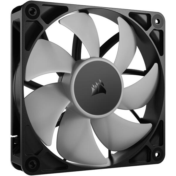 Ventilator PC Corsair RS120 ARGB 120mm PWM, Triple Pack, Negru
