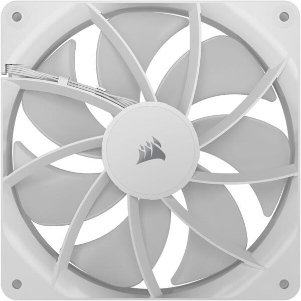 Ventilator PC Corsair RS140 ARGB 140mm PWM, Alb