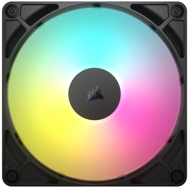 Ventilator PC Corsair RS140 ARGB 140mm PWM, Negru