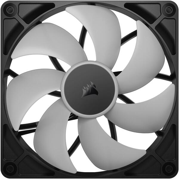 Ventilator PC Corsair RS140 ARGB 140mm PWM, Negru
