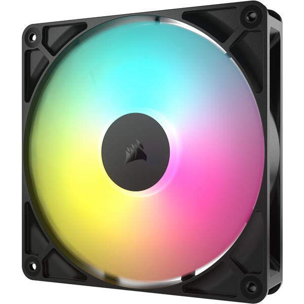 Ventilator PC Corsair RS140 ARGB 140mm PWM, Negru