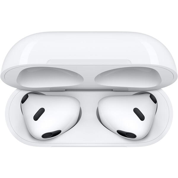 Casca Bluetooth Apple AirPods3 with Lightning Case White