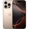 Smartphone Apple iPhone 16 Pro, 6.3 inch, 128GB, 8GB RAM, 5G, Desert Titanium