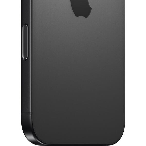 Smartphone Apple iPhone 16 Pro, 6.3 inch, 512GB, 8GB RAM, 5G, Black Titanium