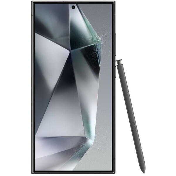 Smartphone Samsung Galaxy S24 Ultra, 6.8 inch, 512GB, 12GB RAM, Dual SIM, 5G, 5-Camere, Titanium Black