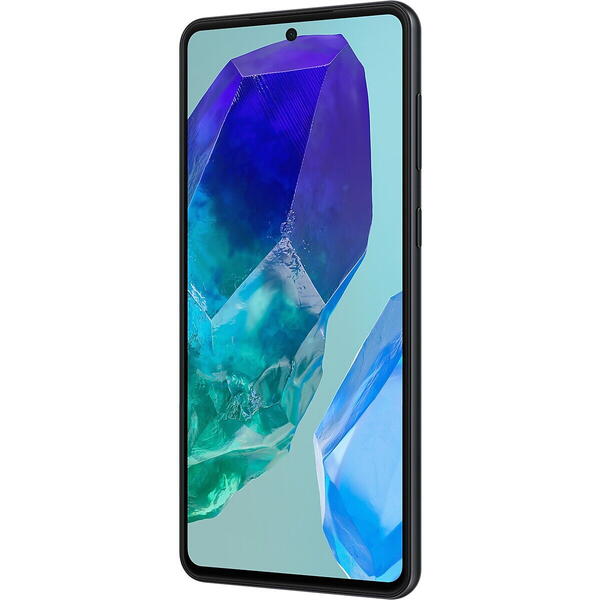 Smartphone Samsung Galaxy M55, 6.7 inch, 128GB, 8GB RAM, Dual SIM, 5G, 4-Camere, Dark Blue