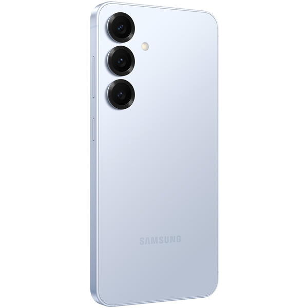 Smartphone Samsung Galaxy S25, 6.2 inch 256GB, 12GB RAM, Dual SIM, 5G, 4-Camere, Icy Blue