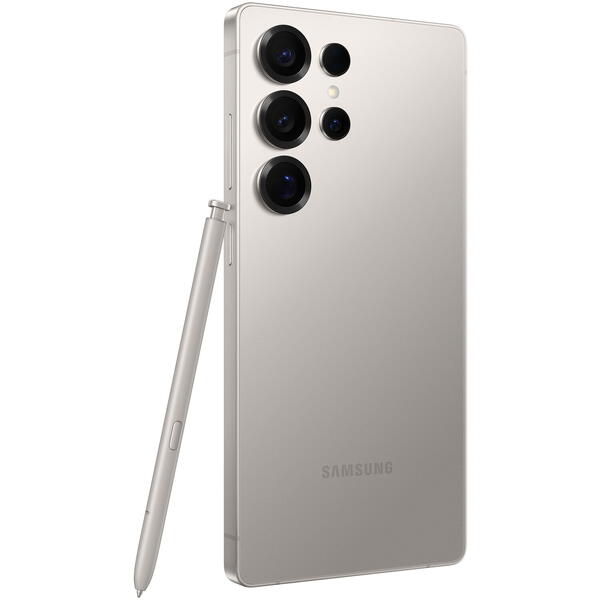 Smartphone Samsung Galaxy S25 Ultra, 6.9 inch, 1TB, 12GB RAM, Dual SIM, 5G, 5-Camere, Titanium Gray