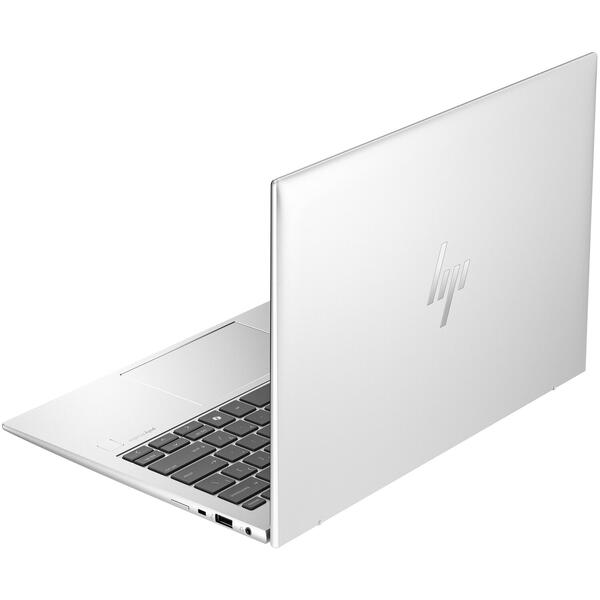 Laptop HP EliteBook 830 G11, 13.3 inch WUXGA IPS, Intel Core Ultra 7 155U, 32GB LPDDR5X, 1TB SSD, Intel Graphics, Win 11 Pro, Silver 5Yr