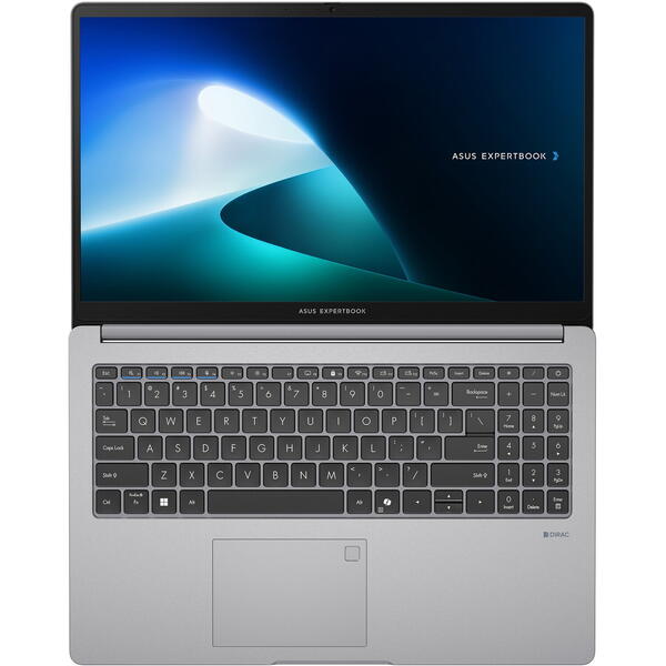 Laptop Asus ExpertBook P1 P1503CVA, 15.6 inch FHD, Intel Core i3-1315U, 8GB DDR4, 256GB SSD, Intel UHD, Misty Grey