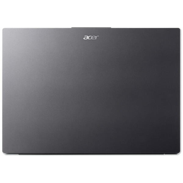 Laptop Acer Aspire Go 15 AG15-51P, 15.3 inch WUXGA IPS, Intel Core i7-1355U, 16GB DDR5, 1TB SSD, Intel Iris Xe, Steel Gray