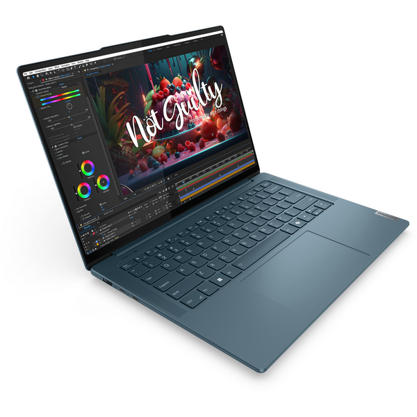 Laptop Lenovo Yoga Pro 7 14IMH9, 14.5 inch 3K IPS 120Hz Touch, Intel Core Ultra 9 185H, 32GB LPDDR5X, 1TB SSD, Intel Arc, Tidal Teal, 3Yr Onsite Premium Care