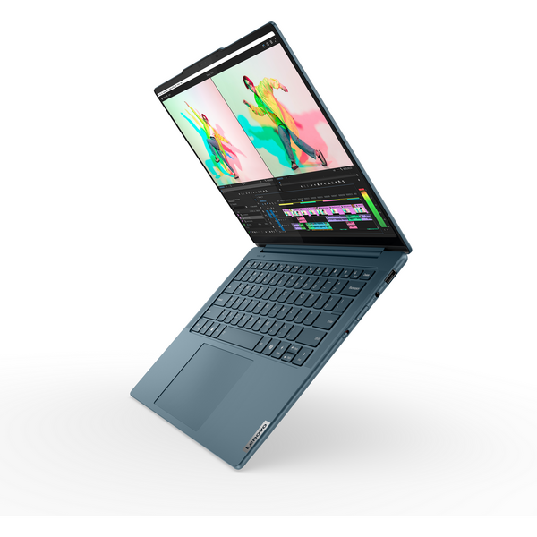 Laptop Lenovo Yoga Pro 7 14IMH9, 14.5 inch 3K IPS 120Hz Touch, Intel Core Ultra 9 185H, 32GB LPDDR5X, 1TB SSD, Intel Arc, Tidal Teal, 3Yr Onsite Premium Care