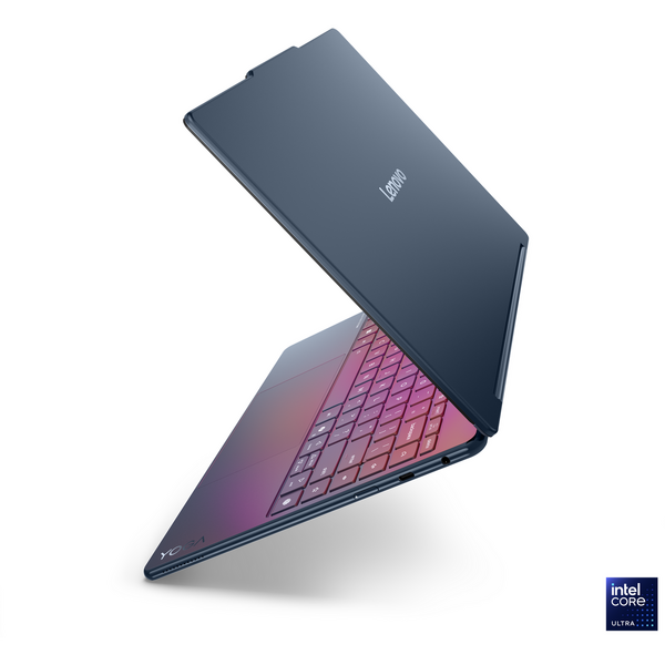 Laptop Lenovo Yoga 9 2-in-1 14ILL10, 14 inch 2.8K OLED 120Hz Touch, Intel Core Ultra 7 258V, 32GB LPDDR5X, 1TB SSD, Intel Arc 140V, Win 11 Home, Cosmic Blue, 3Yr Onsite Premium Care