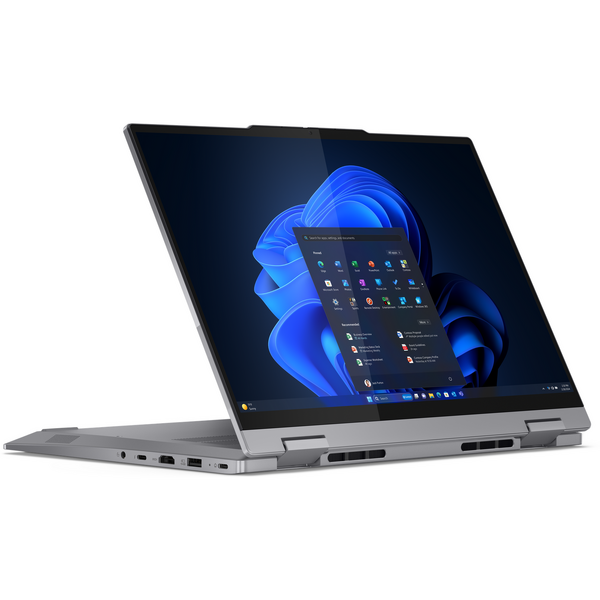 Laptop Lenovo ThinkBook 14 2-in-1 G4 IML, 14 inch WUXGA IPS Touch, Intel Core Ultra 7 155U, 16GB DDR5, 512GB SSD, Intel Graphics, Win 11 Pro, Luna Grey