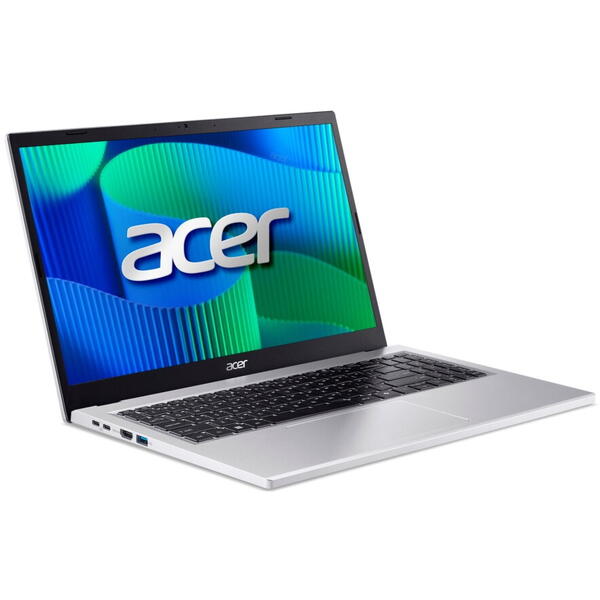 Laptop Acer Extensa 15 EX215-57, 15.6 inch FHD IPS, Intel Core i5-13420H, 16GB DDR5, 512GB SSD, Intel UHD Graphics, Pure Silver