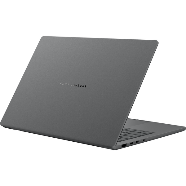Laptop Asus Zenbook A14 UX3407RA, 14 inch WUXGA OLED, Qualcomm Snapdragon X Elite X1E-78-100, 16GB LPDDR5X, 1TB SSD, Qualcomm Adreno, Win 11 Pro, Iceland Grey