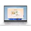 Laptop Asus Zenbook 14 OLED UX3405CA, 14 inch 3K 120Hz, Intel Core Ultra 9 285H, 32GB LPDDR5X, 1TB SSD, Intel Arc 140T, Win 11 Pro, Foggy Silver