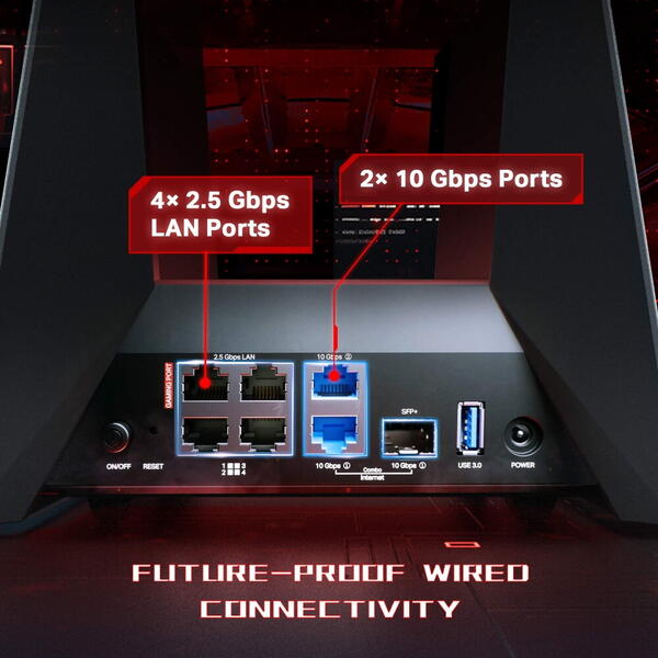 Router Wireless TP-LINK Archer GE800, TRi-Band, BE19000