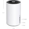 Router Wireless TP-LINK DECO XE75 Tri-Band WiFi 6, Gigabit, 3-Pack