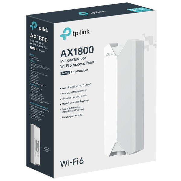 Access Point TP-LINK Festa F61-Outdoor AX1800 WiFi 6