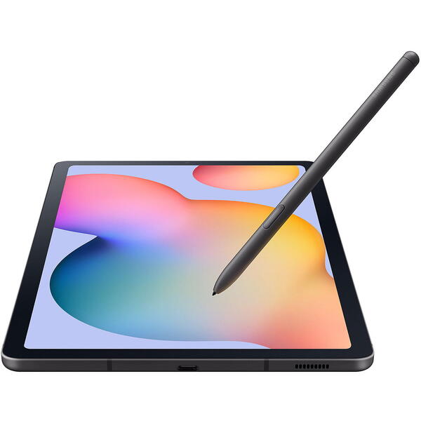Tableta Samsung Galaxy Tab S6 Lite (2022), 10.4 inch Multi-touch, Snapdragon 720G Octa Core, 4GB RAM, 64GB flash, Wi-Fi, Bluetooth, GPS, Android 12, Gray