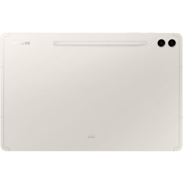Tableta Samsung Galaxy Tab S9 Plus, 12.4 inch Multi-touch, Snapdragon 8 Gen 2 Octa-Core 3.36GHz, 12GB RAM, 256GB flash, Wi-Fi, Bluetooth, Android 13, Cream