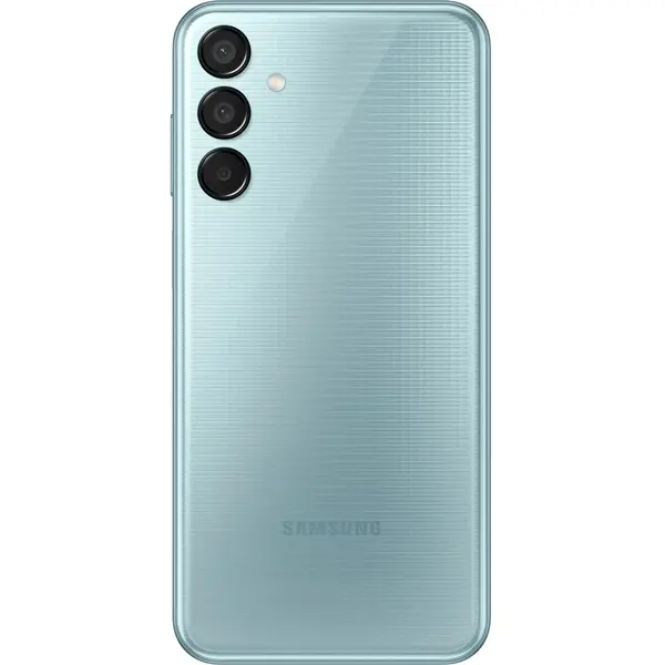 Smartphone Samsung Galaxy M15, 128GB, 4GB RAM, Dual SIM, 5G, 4-Camera, Light Blue