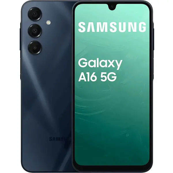 Smartphone Samsung Galaxy A16, 128GB, 4GB RAM, Dual SIM, 5G, 4-Camere, Blue Black