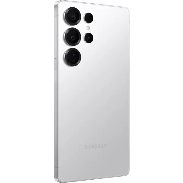 Smartphone Samsung Galaxy S25 Ultra, 256GB, 12GB RAM, Dual SIM, 5G, 5-Camere, Titanium White Silver