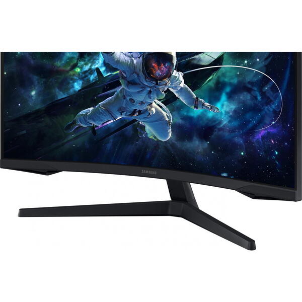 Monitor Gaming Samsung Odyssey G5 G55C LS32CG552EUXEN 32 inch QHD VA 1 ms 165 Hz HDR Curbat Negru