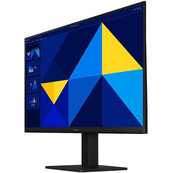 Monitor LED Samsung Essential S3 S30GD LS24D304GAUXEN 23.8 inch FHD IPS 5 ms 100 Hz, Negru