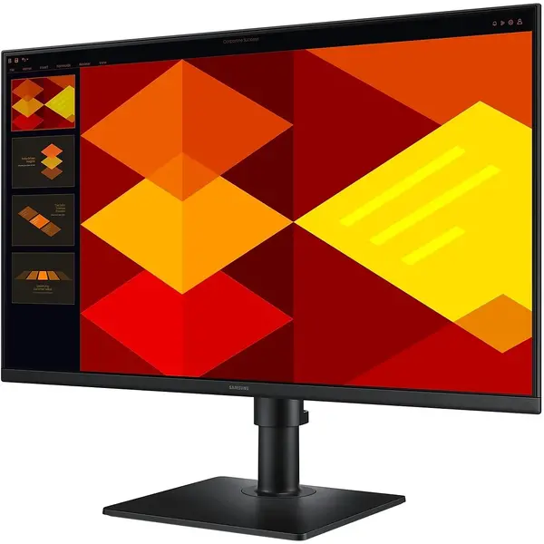 Monitor LED Samsung Essential S4 S40GD LS27D406GAUXEN 27 inch FHD IPS 5 ms 100 Hz Negru