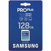 Card Memorie Samsung SDXC PRO Plus MB-SD128S/EU 128GB, Class 10, UHS-I U3, V30