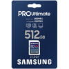 Card Memorie Samsung SDXC PRO Ultimate 512GB, Class 10, UHS-I U3, V30