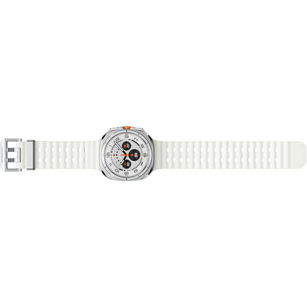SmartWatch Samsung Galaxy Watch Ultra, LTE, 47 mm, Wi-Fi, Bluetooth, GPS, NFC, Rezistent la apa, Titanium White