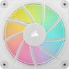 Ventilator PC Corsair iCUE Link LX120 RGB Starter Kit 120mm PWM Three Fan Pack White