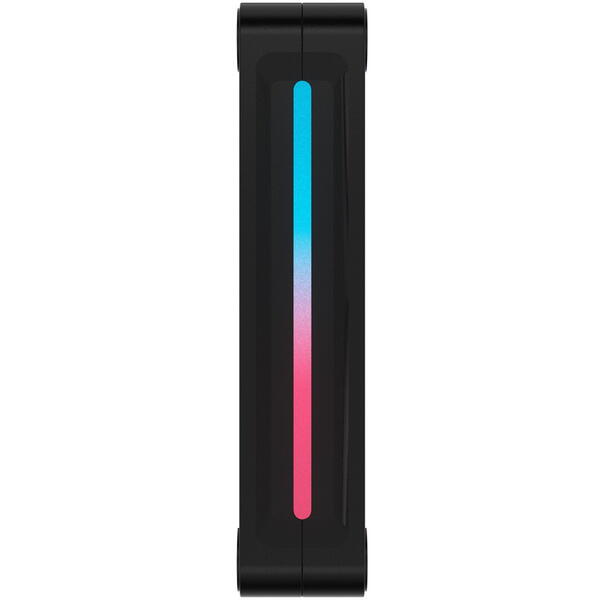 Ventilator PC Corsair iCUE LINK LX120-R RGB 120mm PWM Reverse, Negru
