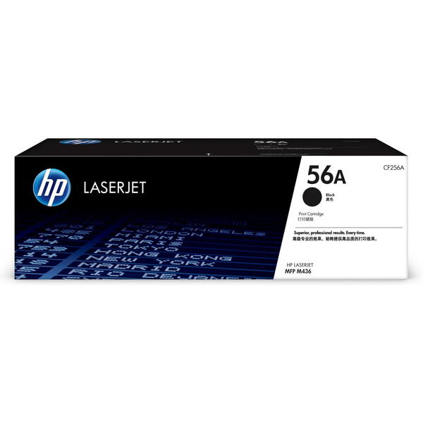 Cartus toner HP LaserJet 56A Black, CF256A, 7.4k