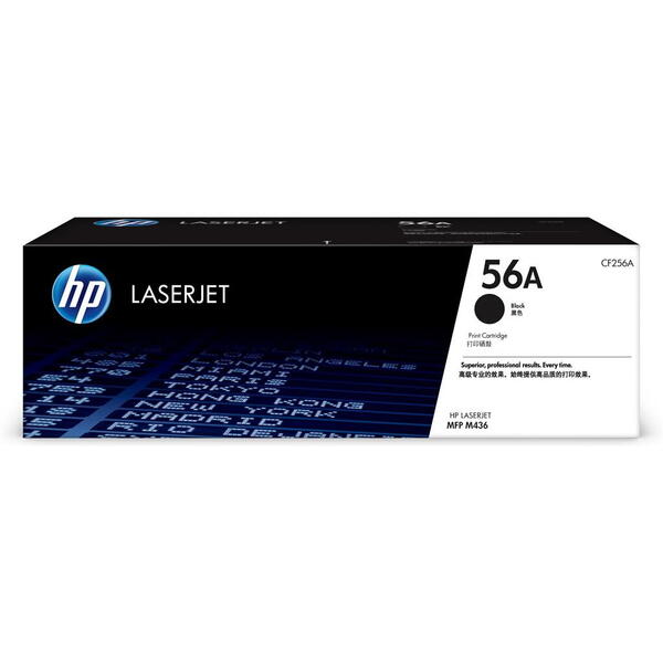 Cartus toner HP LaserJet 56A Black, CF256A, 7.4k