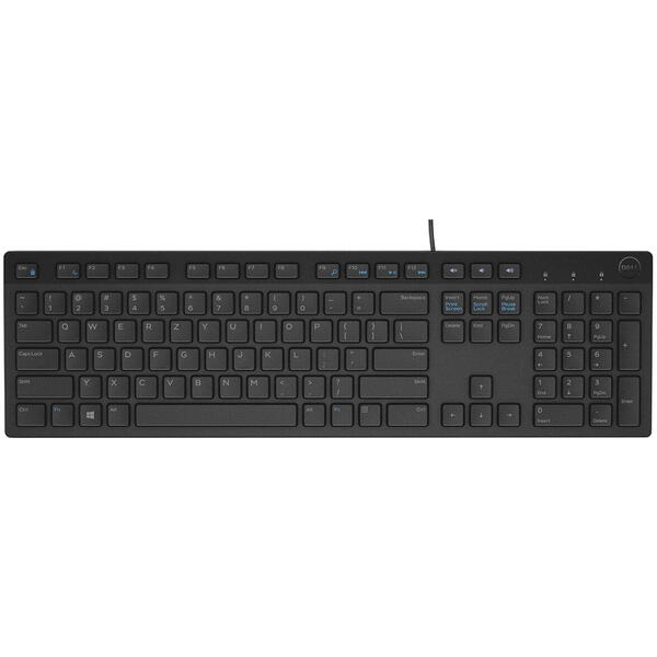 Tastatura Dell KB216, USB, Layout Romanian, Negru