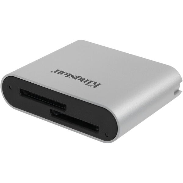 Card Reader Kingston Workflow Dual Slot SDHC/SDXC UHS-II Reader Silver