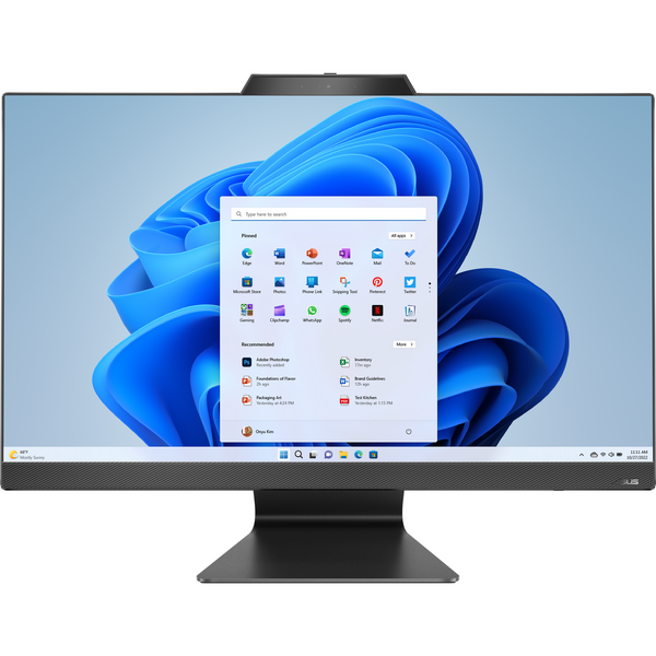 All in One PC Asus M3702, 27 inch FHD IPS, AMD Ryzen 3 7320U 2.4GHz, 16GB RAM, 256GB SSD, Radeon 610M, Camera Web, Windows 11 Pro Education