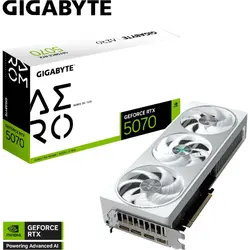 RTX 5070 GAMING AERO OC, 12GB GDDR7, 192-bit, DLSS 4.0, Alb