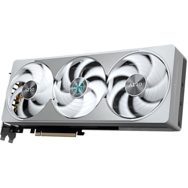 Placa video Gigabyte GeForce RTX 5080 AERO OC SFF 16GB GDDR7 256 Bit DLSS 4.0